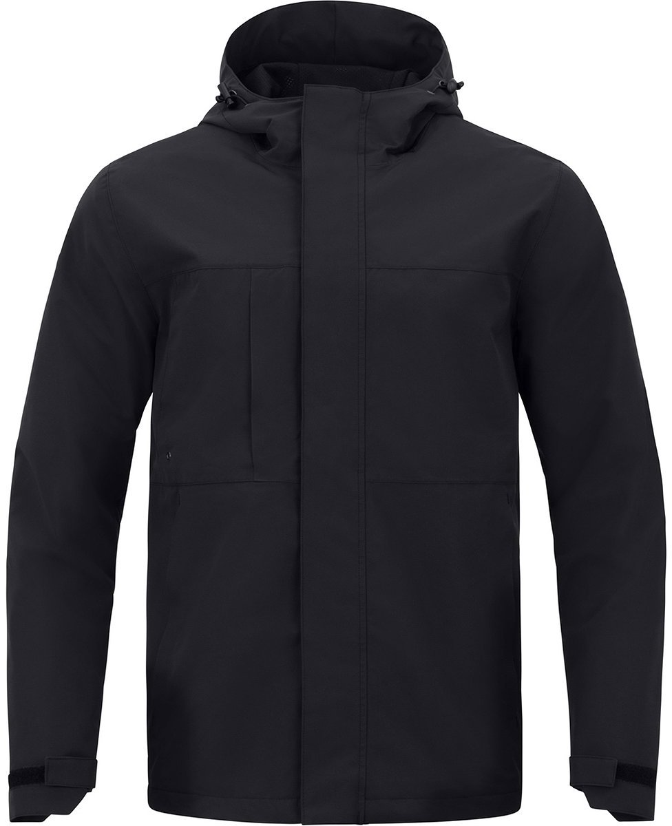 Jako Function Regenjas Heren - Zwart | Maat: 4XL