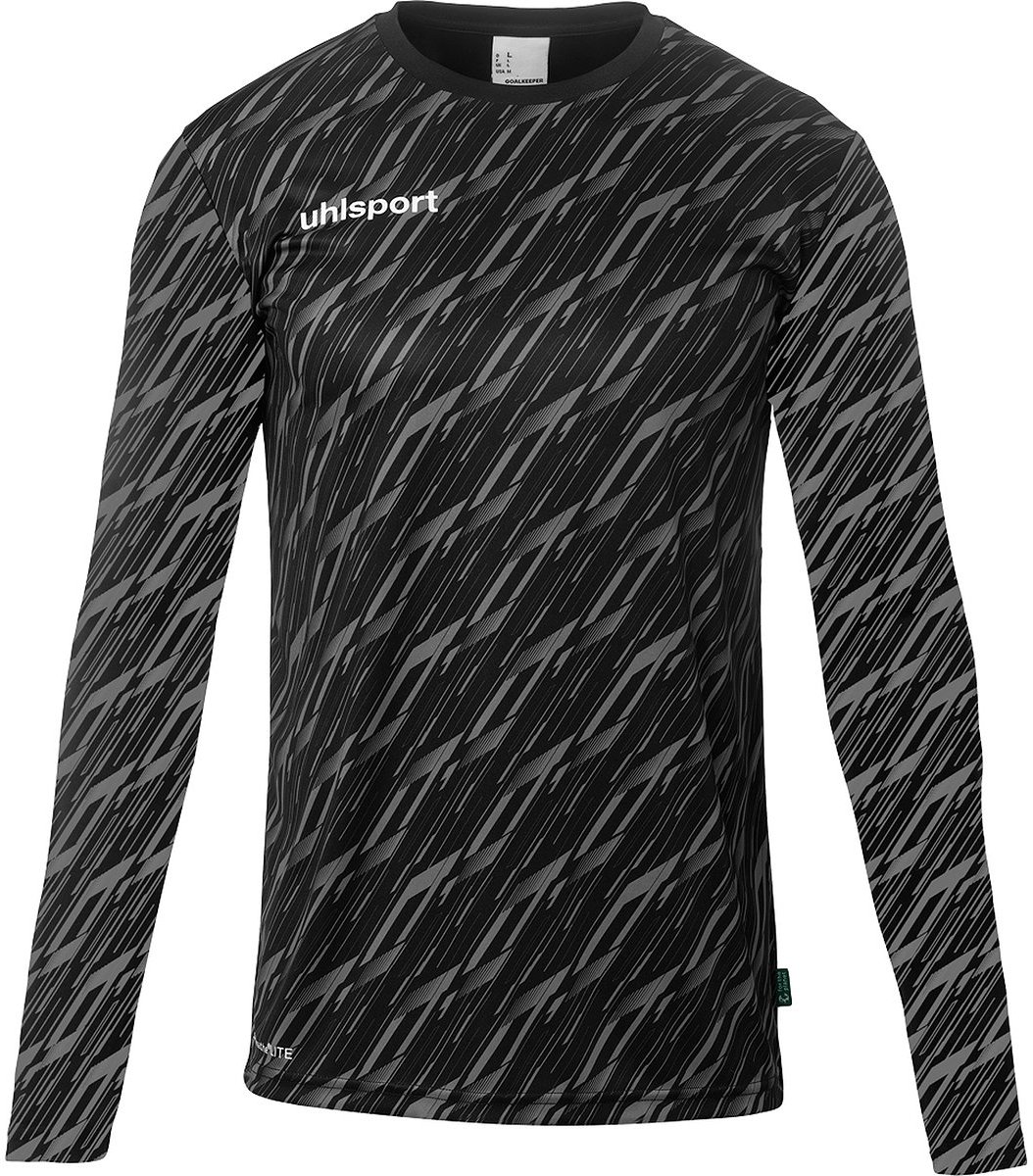 Uhlsport Progressive Keepershirt Lange Mouw Kinderen - Zwart | Maat: 128