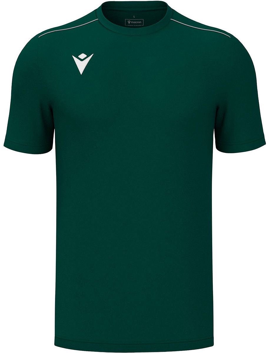 Macron Rigel Hero Shirt Korte Mouw Heren - Bottle Green | Maat: M
