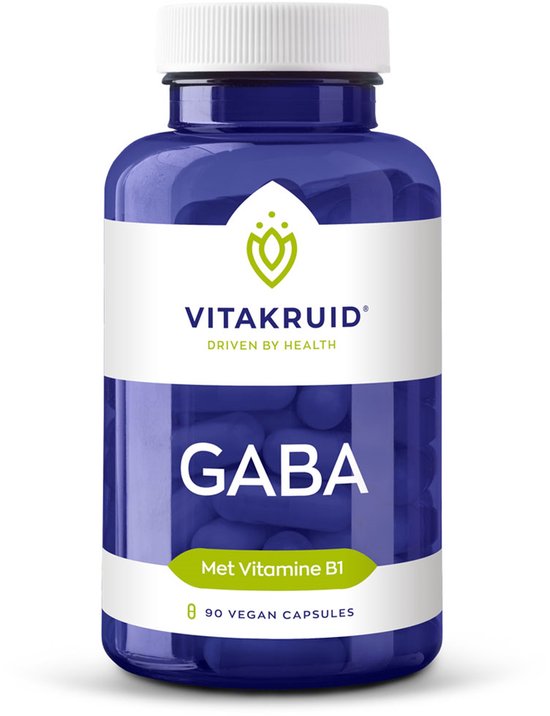 Vitakruid - GABA met Vitamine B1 - 90pcs