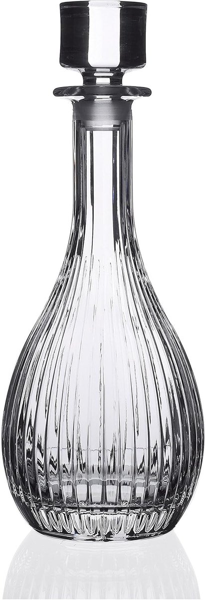 Serveerkaraf - Drank Dispenser - Dranken Serveren - Met Deksel - 90cl 31cm - Transparant