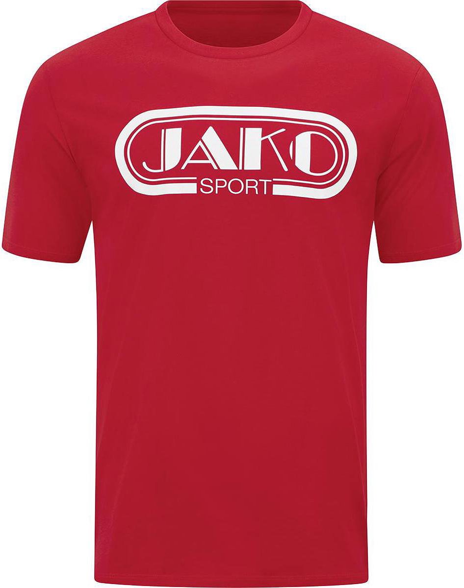 Jako Retro T-Shirt Heren - Rood | Maat: 3XL