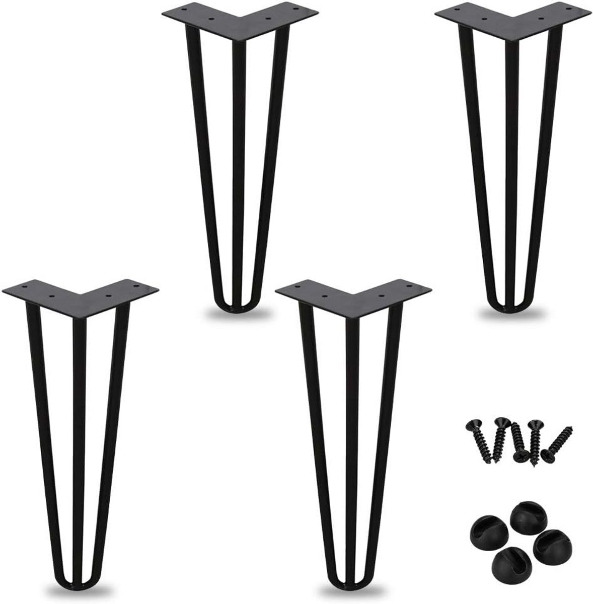 Set van 4 Stevige Haarspeld Tafelpoten voor Meubels en Kasten - 30 cm