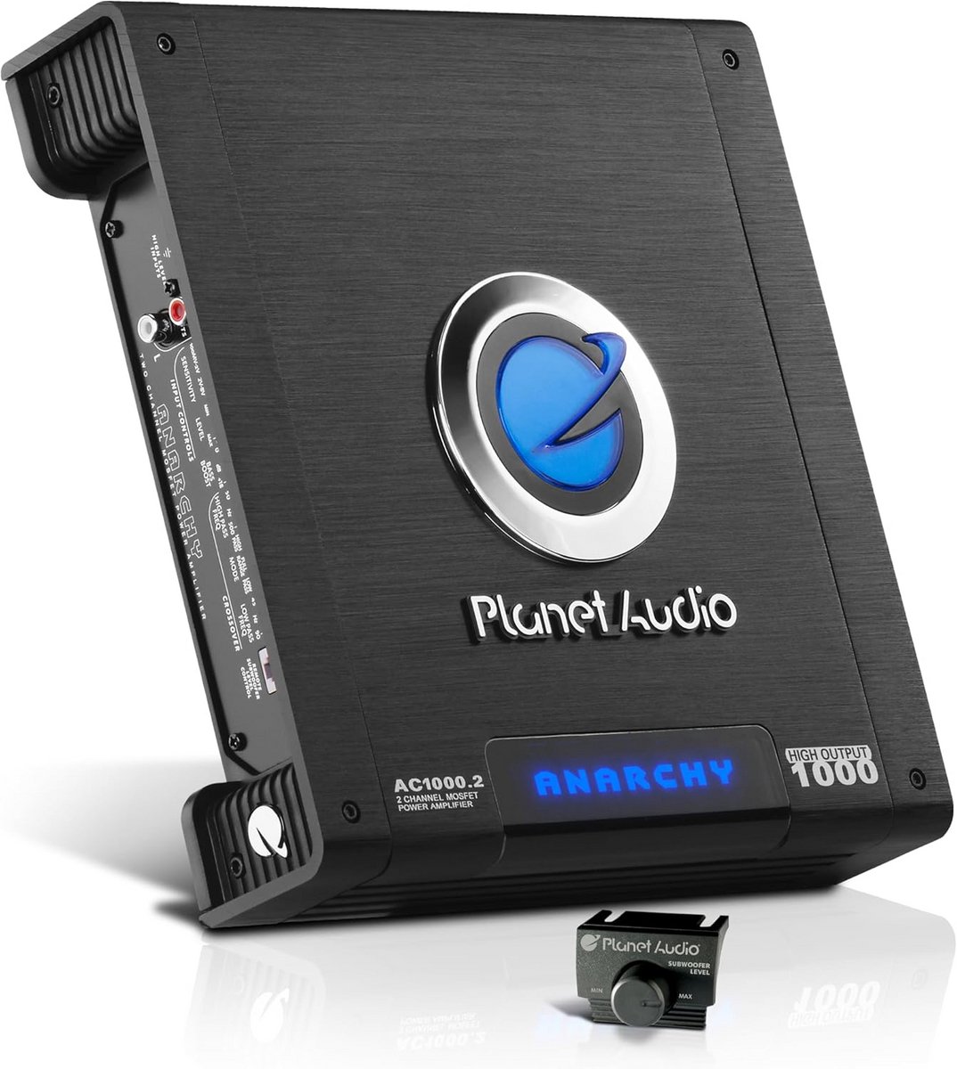 Krachtige 2-Kanaals Mosfet Versterker 1000W - Anarchy Serie Auto Audio