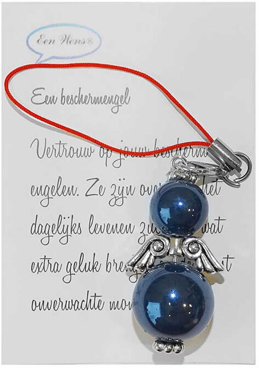 Kleine Beschermengel Donker Blauw