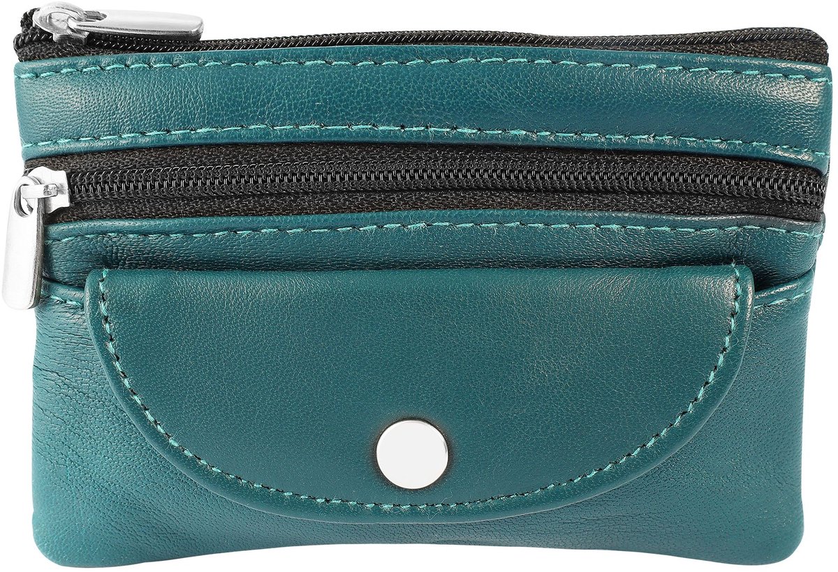EXCELLANC Excellanc Unisex Portemonnee EX0465 Excellanc sleuteletui van echt leer