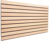 vidaXL - Wandpanelen - 5 - st - 100 - x - 50 - cm - Bruin - EPS-schuim