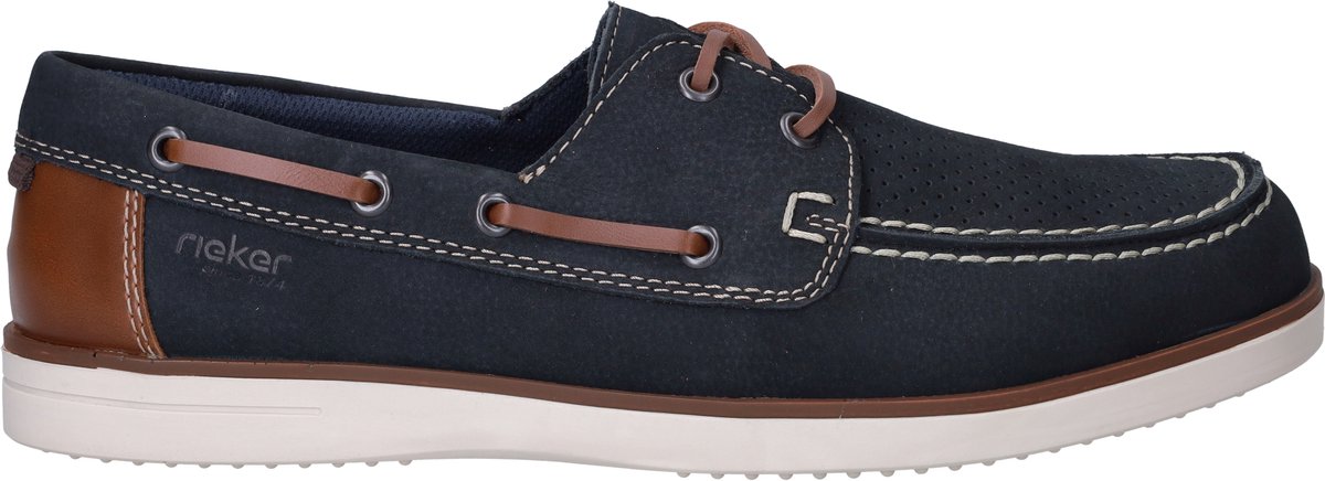 Rieker Instappers - Heren - Blauw - Maat:45