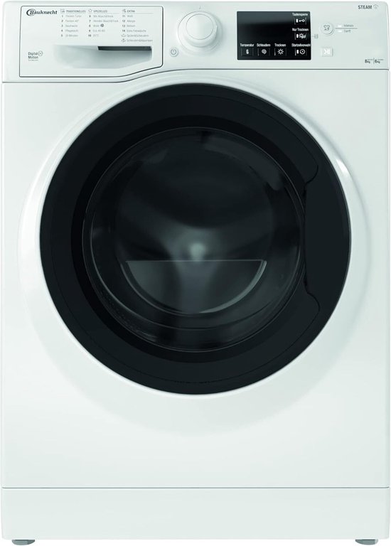 Bauknecht | WATK Sense 86 DC | wasdroogcombinatie | 8-6 kg | Duits display