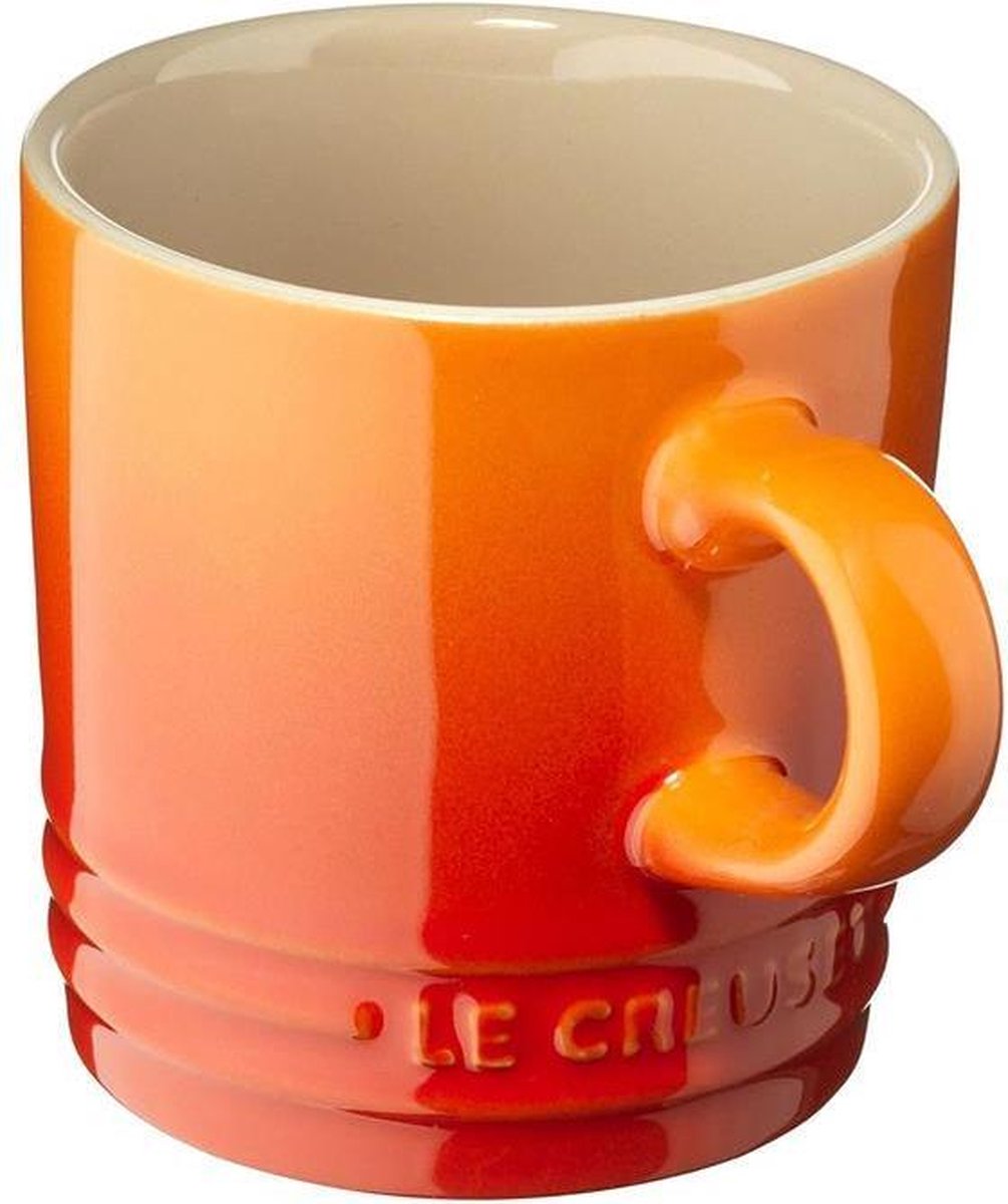 Le Creuset - Koffiebeker in Oranje-rood 0,2l