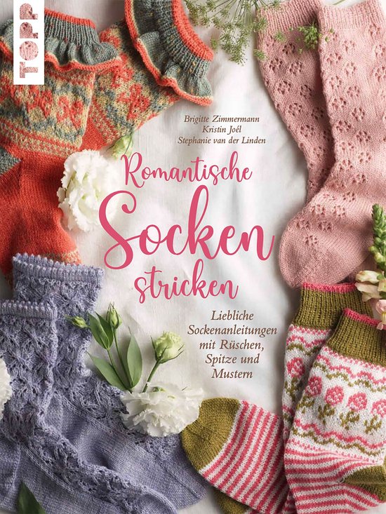 Romantische Socken stricken - cover