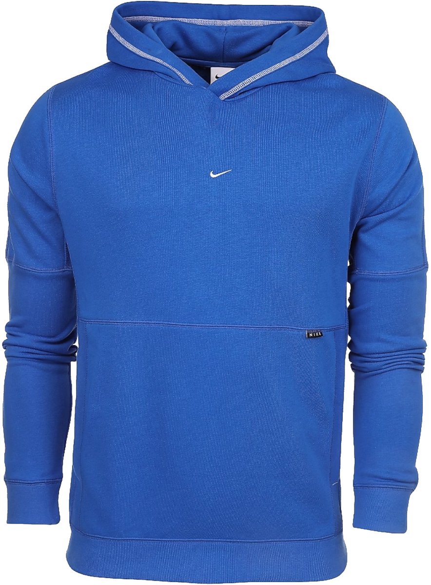Nike Strike22 PO Hoodie Mannen Sweatshirt Blauw