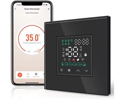 Slimme Wifi Kamerthermostaat voor Verwarming en Vloerverwarming - Programmeerbare Temperatuurregeling