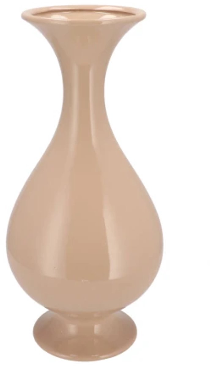 Daan Kromhout Design vaas keramiek mia 18x38cm zand