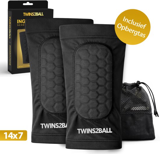 CxutSa Mini Protège-Tibias Noir 9x14cm - Lot Avec Chaussettes, Bandes élastiques Et Sac à Cordon, Pour Enfant Et Adulte