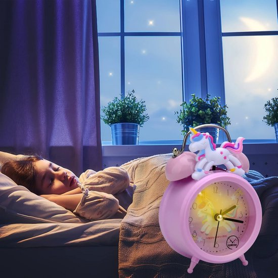 Kinderwekker - Digitale Wekker Slaapkamer - Slaaptrainer Kinderen - Geluid — afbeelding 2