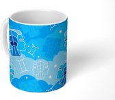 Mok - Koffiemok - Zodiac - Tweeling - Design - Mokken - 350 ML - Beker - Koffiemokken - Theemok