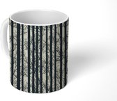 Mok - Koffiemok - Boom - Patronen - Schaduw - Mokken - 350 ML - Beker - Koffiemokken - Theemok