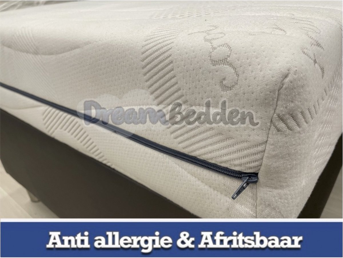 Matras 130x190 - Nasa Traagschuim - Pocketvering 9-zones - Cool & Fresh - ca. 21cm dik — afbeelding 7