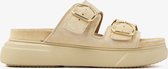 VIA VAI Maddison Dee Slippers - Beige - Maat 42
