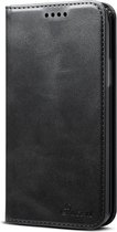 Suteni Art Telefoonhoesje geschikt voor Apple iPhone 11 Hoesje Bookcase Portemonnee - Zwart