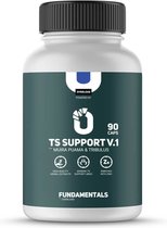 Fundamentals Tribulus & Muira Puama - TS Support V1 - Zink - Vitamine E - Libido verhogend - Mannen - 90 Caps - Voedingssupplement