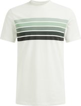 WE Fashion Heren T-shirt met opdruk