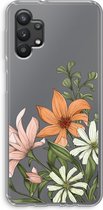 Case Company® - Samsung Galaxy A32 5G hoesje - Floral bouquet - Soft Cover Telefoonhoesje - Bescherming aan alle Kanten en Schermrand