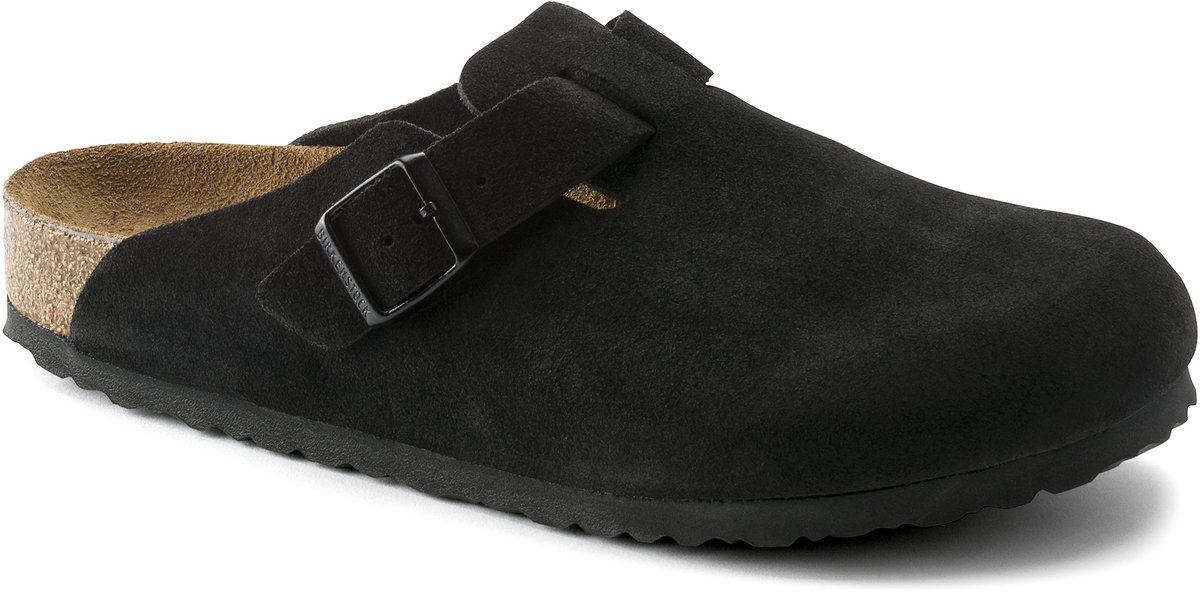 Birkenstock Boston VL SFB Narrow Dames Clogs Zwart