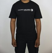 T-shirt Valenci Black Airlines