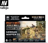 Vallejo val70207 - Model Color - WWII German Waffen SS Set 6 x 17 ml