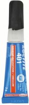 secondelijm 401 blauw 3 gram