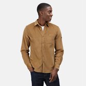 Het Regatta Darien shirt - outdoorshirt - heren - katoen - Coolweave - Beige