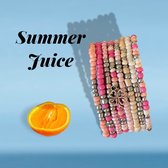 Armbanden Set | 8 armbandjes | Summer Juice Silver