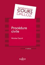 Cours - Procédure civile (N). 4e éd.