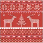 servetten Helene 3-laags 33 cm papier rood 20 stuks