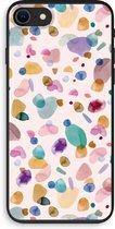 Case Company® - iPhone 7 hoesje - Terrazzo Memphis - Biologisch Afbreekbaar Telefoonhoesje - Bescherming alle Kanten en Schermrand