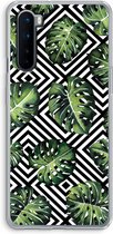 Case Company® - OnePlus Nord hoesje - Geometrische jungle - Soft Cover Telefoonhoesje - Bescherming aan alle Kanten en Schermrand