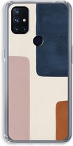 Case Company® - OnePlus Nord N10 5G hoesje - Geo #5 - Soft Cover Telefoonhoesje - Bescherming aan alle Kanten en Schermrand
