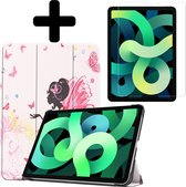 iPad Air 5 2022 Hoes Cover Book Case Met Screenprotector - Elfje