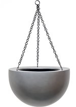 Plantenwinkel Gradient hanging bowl matt grey M