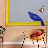 WallHaus - Design Behang Free Bird - Beige - 200cm x 280cm