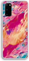 Case Company® - Samsung Galaxy S20 hoesje - Pastel Echoes - Soft Cover Telefoonhoesje - Bescherming aan alle Kanten en Schermrand