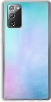 Case Company® - Samsung Galaxy Note 20 / Note 20 5G hoesje - Mist pastel - Soft Cover Telefoonhoesje - Bescherming aan alle Kanten en Schermrand