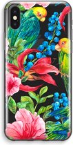 Case Company® - iPhone XS Max hoesje - Papegaaien - Soft Cover Telefoonhoesje - Bescherming aan alle Kanten en Schermrand