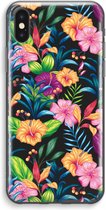 Case Company® - iPhone XS Max hoesje - Tropisch 2 - Soft Cover Telefoonhoesje - Bescherming aan alle Kanten en Schermrand