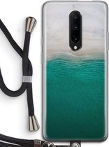 Case Company® - OnePlus 7 Pro hoesje met Koord - Stranded - Telefoonhoesje met Zwart Koord - Bescherming aan alle Kanten en Over de Schermrand