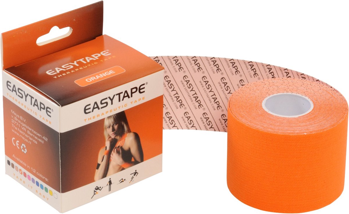 Easytape - Oranje | Elastische sporttape - Medical tape - Kinesiologische tape
