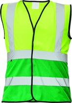 CRV Lynx Duo Signalisatie Verkeersvest 03030115 - Fluo Geel/Groen - L