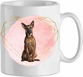 Mok Belgian Malinois 7.3| Hond| Hondenliefhebber | Cadeau| Cadeau voor hem| cadeau voor haar | Beker 31 CL